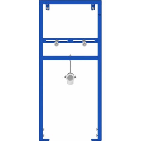 Support mural de salle de bain Bleu 50 x 3 x 112 cm