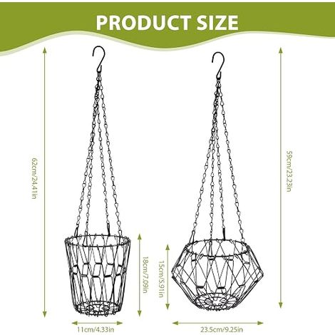 Distributeur automatique de nourriture et légumes - 40,6 cm - Pliable - 4 chaînes - Distributeur de nourriture - Support pour légumes et fruits (1/4)