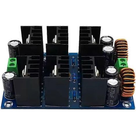Module élévateur XH-M348, double puce Xl6012, entrée DC5V-24V, sortie DC24V 10A, 240W (1/5)
