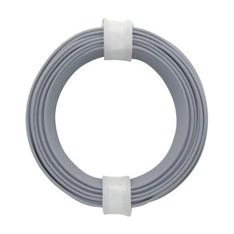 Fil de câblage Donau Elektronik 118-9 1 x 0.14 mm² gris 10 m