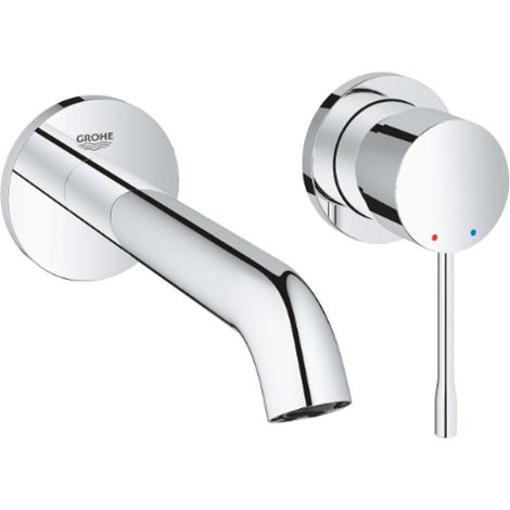 Grohe 2H Wall Mounted Basin Mixer Trim Chrome - 29192001 - Basin Tap