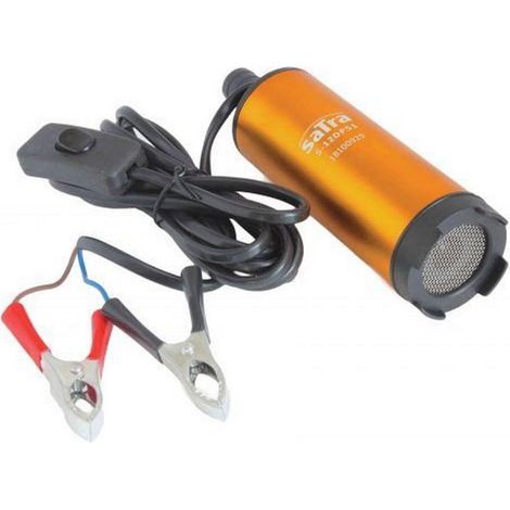 Mini pompe electrique de vidange submersible 12 volts huile gasoil eau de 51 mm (1/3)