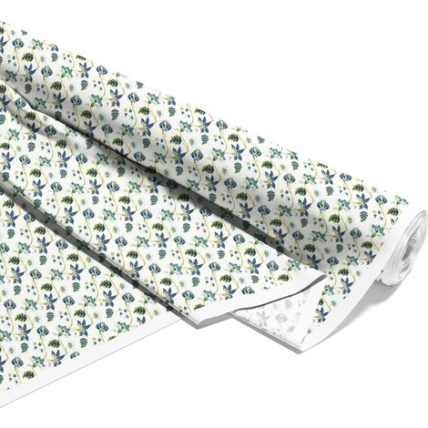TESSUTI DECORATIVI PER ESTERNI OXFORD - motivo fantasia fiori I DX015 (1/5)