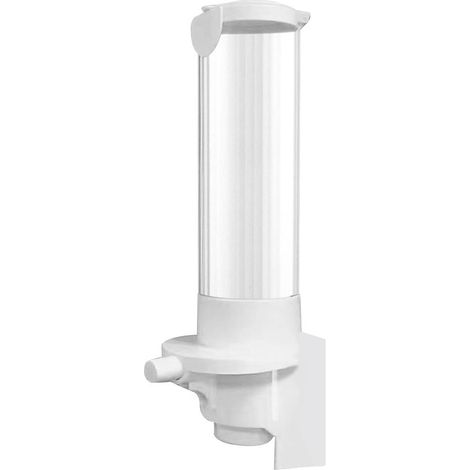Dispenser di bicchieri a pulsante - 7 oz - Antipolvere (1/5)