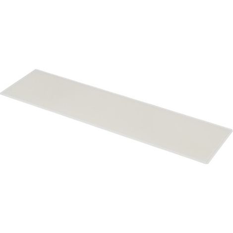 RIPIANO IN VETRO SATINATO 6X600X15MM (1/2)