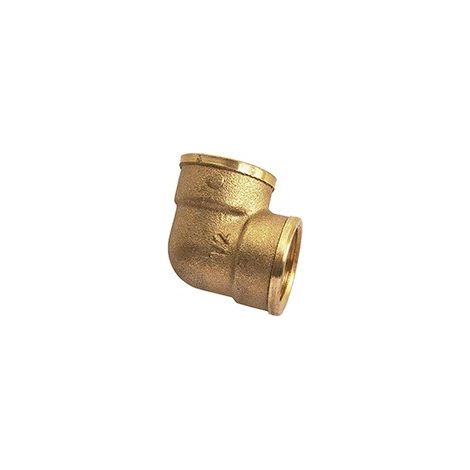 Coude 90° laiton à visser femelle 90 - 3/8" - DUMONT