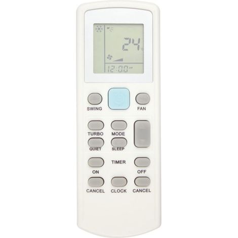 Télécommande De Remplacement - EDGS02 - Pour Climatiseur Daikin FTXN FTXK FTXB ATXN RS25JEV1K - 1 Pièce (1/3)