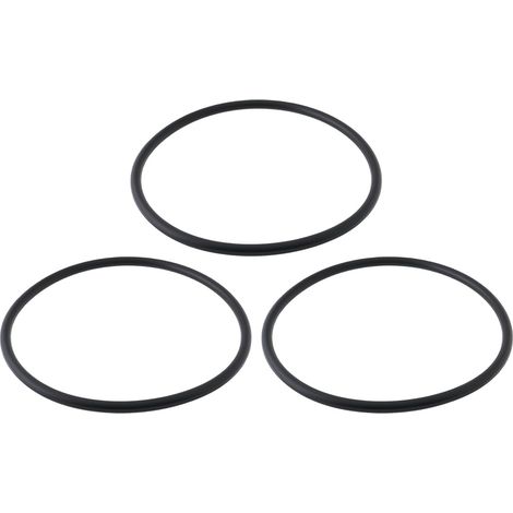 Paquete de 3 juntas tóricas de repuesto CLX200K para cubierta de clorador de piscina, compatibles con Hayward CL200, CL220 y CL220BR, color negro. (1/5)