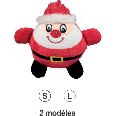 Peluche Père Noël : 14 cm (1/3)