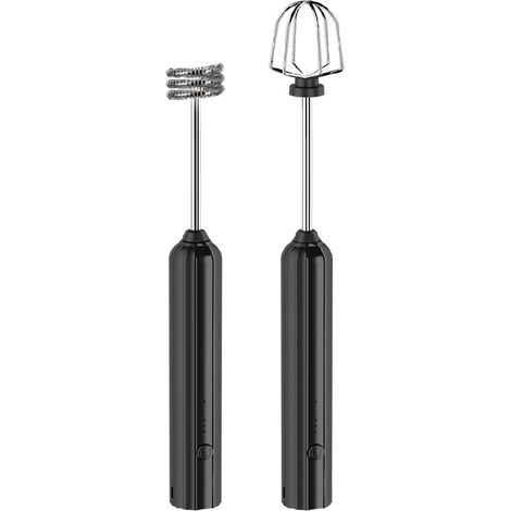 Mini Batteur Électrique à Lait, Accessoire de Cuisine Portable pour Fouetter Œufs et Glacer le Lait, Outil Pratique pour Préparations Faciles (1/5)