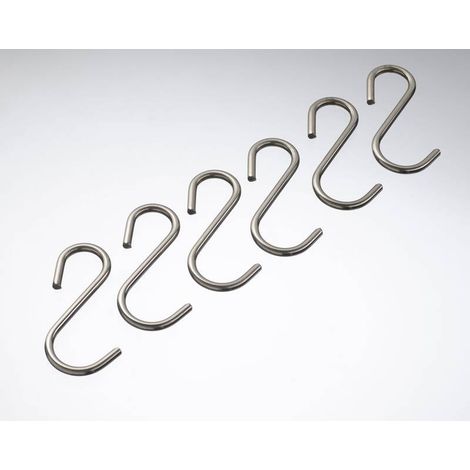 Westfalia Edelstahl Haken 6 Stück Set