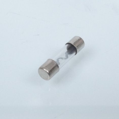 Fusible verre type cartouche 15 ampères 15A 25mm x 6mm pour moto