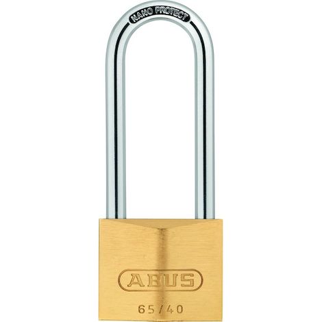 Cadenas a clé laiton anse longue serie 65 50mm Abus (1/5)