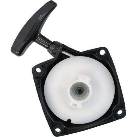 pair Démarreur à tirer avec cordon de démarrage, disque de traction manuel pour débroussailleuse 33cc 43cc 47cc 49cc 50cc, pièces de rechange (1/5)