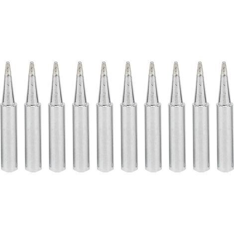 10 pièces pointes de fer à souder sans plomb 900M-T-B, accessoires de rechange pour station de soudage (1/5)