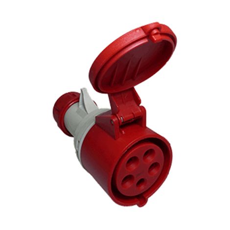 Prise mobile droite IP44 380V 3P+N+T 16A (PCE) / EC69084
