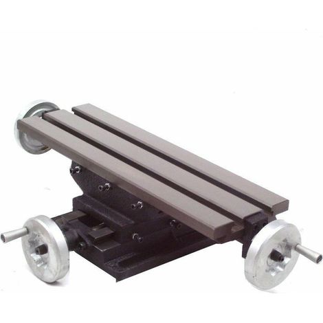 Kreuztisch CV19 Frästisch Bohrtisch 55530 Koordinatentisch 475x150mm (1/3)