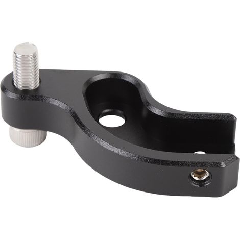 Ortviai Support CNC en aluminium pour levier de changement de vitesse neutre – Compatible Harley-Davidson Touring et Softail M8 – Noir