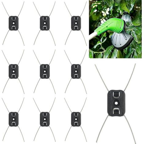 Set mit 6 Doppelfaden-Schneidköpfen für elektrische Freischneider (1/5)