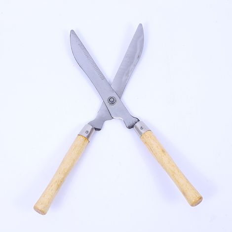 Cisailles de jardin Golden Horse : coupe-herbe efficace et sécateur de haie pour taille précise (1/4)