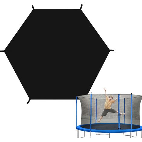 Trampolinabdeckung – Schutzhülle für 2,4 m, 3,6 m, 4,6 m Trampoline, wasserdicht, UV-beständig, Ersatzteil, Sonnenschutz, Kinderzubehör, Frühling und Winter (1/5)