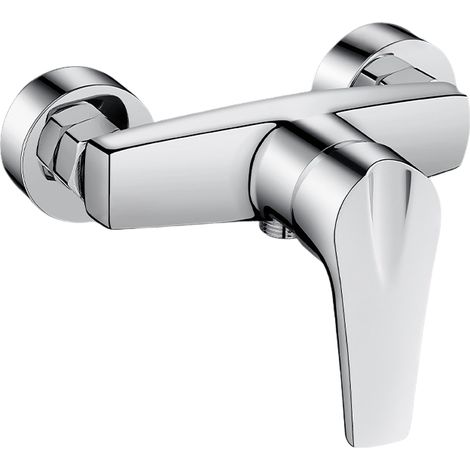 Robinet de douche chaud et froid, mitigeur de chauffe-eau, pommeau de douche double, interrupteur de douche (1/5)
