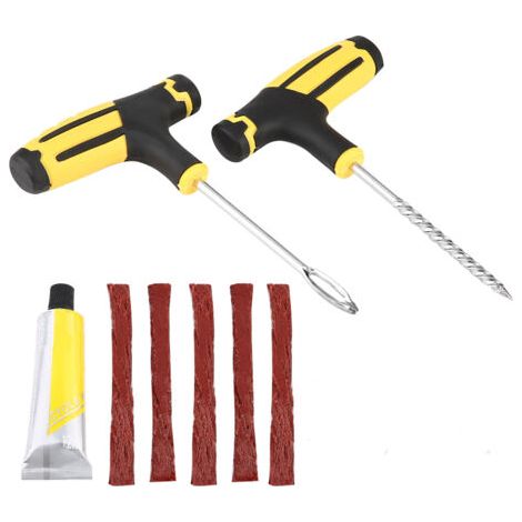 Kit de réparation de pneus, outils de pneus à performances stables en plastique pour voitures et camions. (1/5)