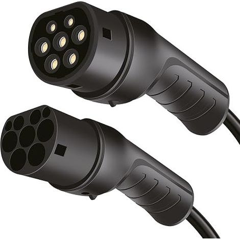 LOGILINK EVC0120 CÂBLE DE CHARGE POUR VÉHICULE ÉLECTRIQUE 2.5 M AVEC CAPUCHON DE PROTECTION