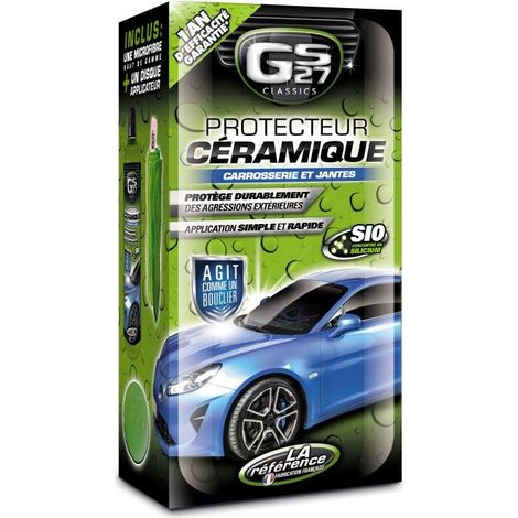 Protecteur céramique carrosserie – Application simple et rapide – Protection durable contre agressions extérieures – Gs27