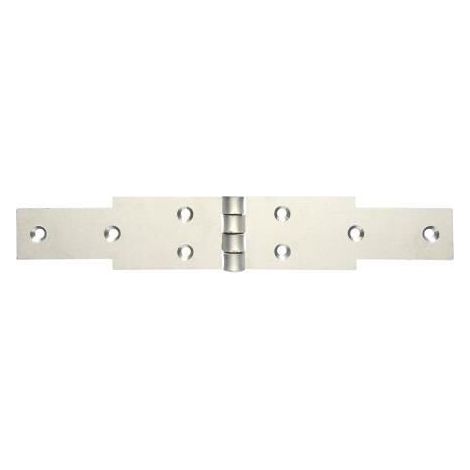 Charnière à congé inox 304 - Longueur: 200 - largeur: 30