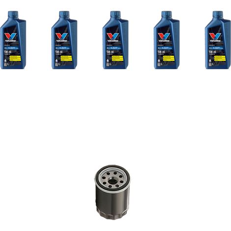 Kit filtro olio e 5L compatibile con Nissan Micra III (k12) 1.6i 16v 81kw Dal 2005 (1/3)