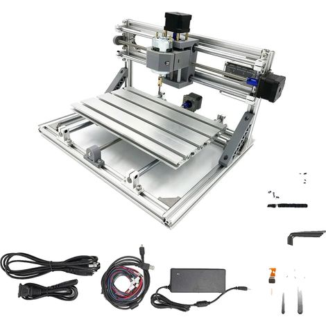Machine de gravure CNC, alimentation 12-36V, logiciel de contrôle GRBL (1/2)