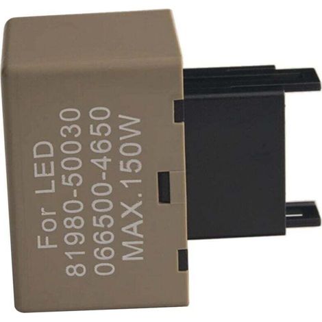Relais Clignotant Électronique 8 Broches pour Ampoules LED Accessoires Voiture (1/3)