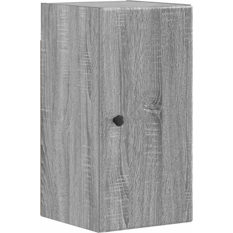Bathroom Wall Cabinet BREDA Grey Sonoma 30 x 31 x 59 cm vidaXL (1/5)