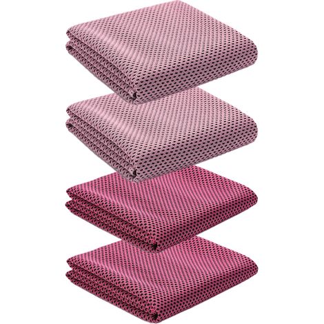 Serviette De Refroidissement En Microfibre - Matériau Respirant Évaporatif - Pour Yoga Sport Course Et Gym - Lot De 1 (1/5)