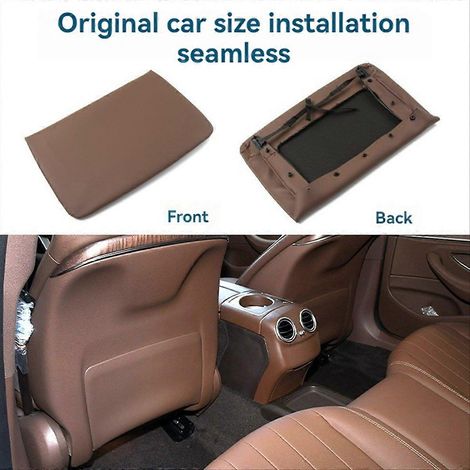 Organizer für die Rückenlehne des Autositzes, Organizer für die Gesäßtasche, schwarzer Befestigungsclip, praktisches Autozubehör (1/5)