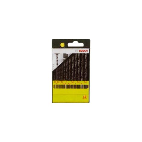 PUNTE HSS RETTIFICATE IN SET DA 13 PEZZI - 1 blister BOSCH