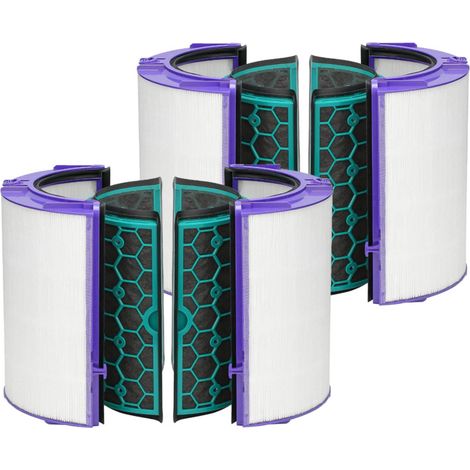 Trade-Shop Ersatzfilter für Dyson TP04 Pure Cool Link Luftreiniger Dyson DP04 HP04 HEPA Filter und Aktivkohle-Filter ersetzt Dyson 969048-02 - 2 Stück (1/5)
