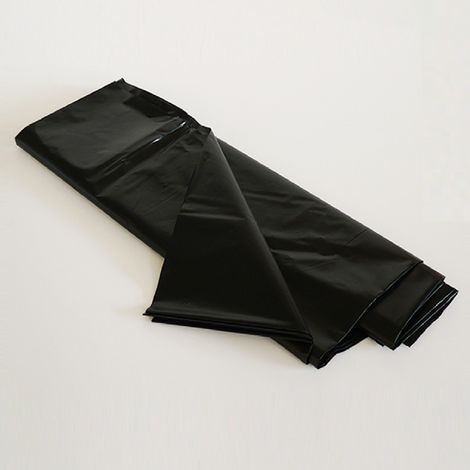 Sacchi in polietilene bassa densita' neri peso sacco 60 gr confezione 1 kg 50 x 60 cm buste nettezza urbana
