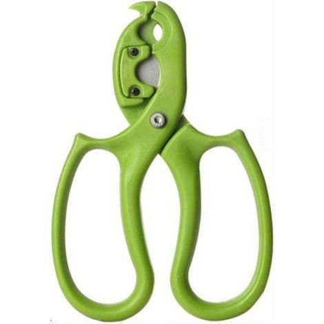 Sécateur et ébrancheur 2 en 1 - Outil de composition florale vert-AquaForge (1/4)