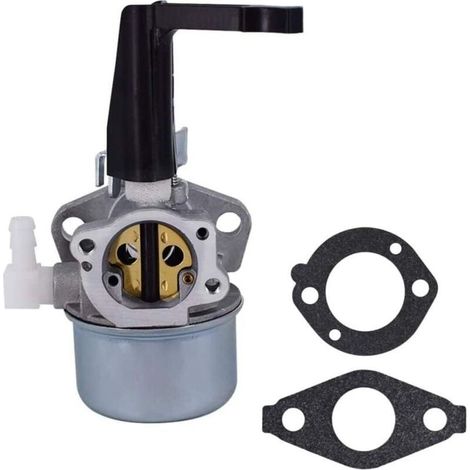 Kit de carburateur, 696065 697422 Carburateur avec joints de montage kit compatible avec Briggs & Stratton 110402 110412 215369 Rototiller en carburateur en moteur de till compatible avec Troy Genera (1/4)