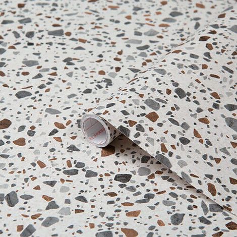 Terrazzo D-C-Fix Stationary Crafts Self Adhesive Film 2 m X 45 cm Vinyl