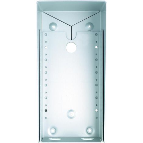 Custodia con visiera per pulsantiera da 4 a 10 pulsanti 725 2 file urmet 725/721