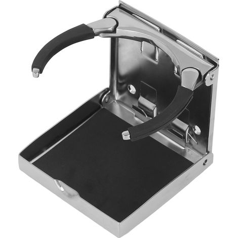 Klappbarer Becherhalter aus Edelstahl, Glashalter für Boot, Yacht, Auto (1/5)