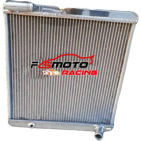 Radiador de aluminio, diseñado para Triumph TR6, eficiencia de refrigeración mejorada, solo radiador (1/2)