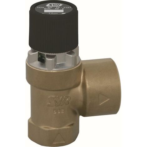 SYR Solar-Sicherheitsventil 8115 DN 15, 3 bar, 8115.15.001 (1/2)