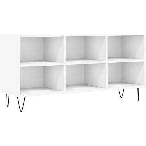 Mobile TV  Armadietto TV  Mobile Porta TV Bianco 103,5x30x50 cm in Legno Multistrato (1/5)