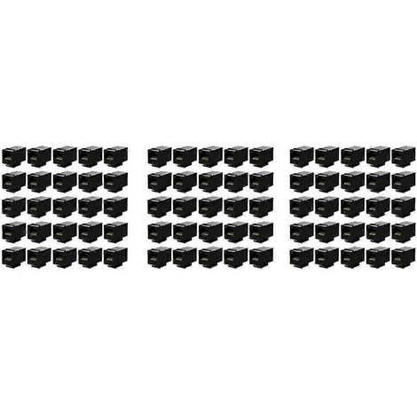 25 coupleurs RJ45, coupleurs Cat6, coupleurs enfichables femelle-femelle (1/5)