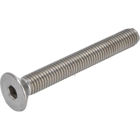 M10x80 Sechskant-Senkkopfschrauben, 30er-Pack, A2 Edelstahl 10mm, Innensechskantschrauben für schwere industrielle Befestigungen. (1/5)