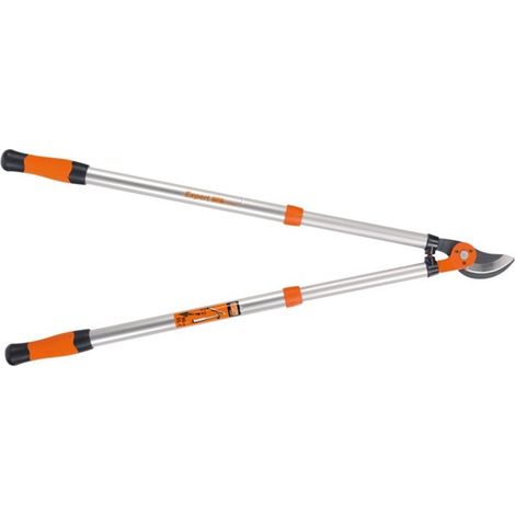 Tijeras poda telescópica dos manos, capacidad máxima corte ø40 mm, 70-90cm